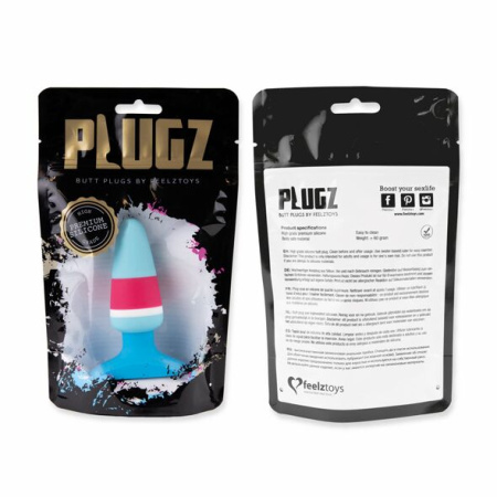 Анальная пробка FeelzToys - Plugz Butt Plug Colors Nr. 1 || Анальна пробка FeelzToys - Plugz Butt Plug Colors Nr. 1