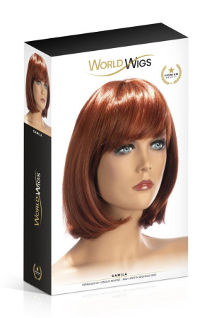 Парик World Wigs CAMILA MID-LENGTH REDHEAD || Перука World Wigs CAMILA MID-LENGTH REDHEAD