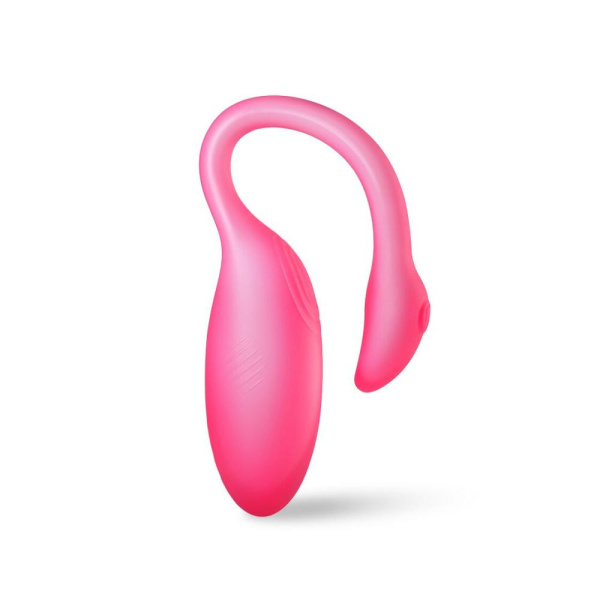 Смарт-виброяйцо Magic Motion Flamingo Max Pink 2 в 1: виброяйцо и тренажер Кегеля, 10 режимов
