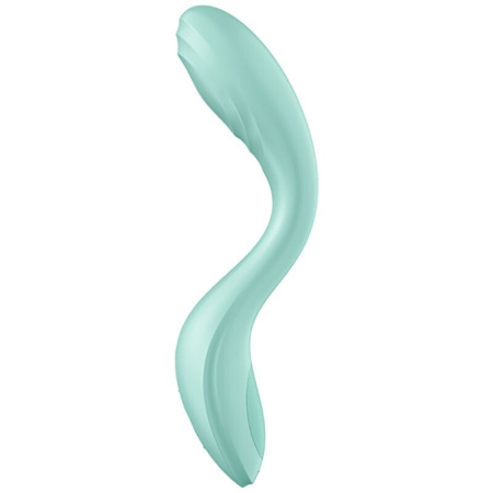 Вибратор с жемчужной стимуляцией точки G Satisfyer Rrrolling Pleasure Mint || Вібратор із перлинною стимуляцією точки G Satisfyer Rrrolling Pleasure Mint