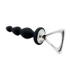 Анальная цепочка Adrien Lastic Arrow II Black || Анальний ланцюжок Adrien Lastic Arrow II Black
