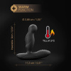 Массажеры простаты Dorcel P-Swing с вращающейся головкой, пультом ДУ и подогревом || Масажери простати Dorcel P-Swing з головкою, яка обертається, пультом ДК та підігрівом