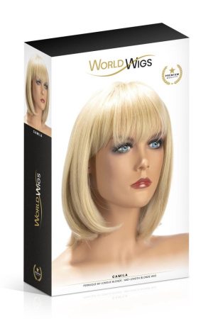 Парик World Wigs CAMILA MID-LENGTH BLONDE || Перука World Wigs CAMILA MID-LENGTH BLONDE