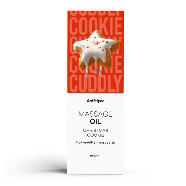 Массажное масло Satisfyer Massage Oil Christmas Cookie 250 мл