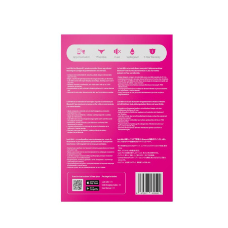 Мини смарт-виброяйцо Lovense Lush Mini, уменьшенная версия Lovense Lush 4 || Міні смарт-віброяйце Lovense Lush Mini, зменшена версія Lovense Lush 4