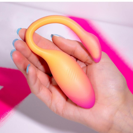 Смарт-виброяйцо Magic Motion Flamingo Max Orange 2 в 1: виброяйцо и тренажер Кегеля, 10 режимов || Смарт-віброяйце Magic Motion Flamingo Max Orange 2 в 1: віброяйце та тренажер Кегеля, 10 режимів
