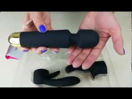 Мини-вибромассажер Dorcel Kit Wanderful с насадками (анальная и вагинальная), водонепрницаемый || Мінівібромасажер Dorcel Kit Wanderful з насадками (анальна і вагінальна), водонепроникний