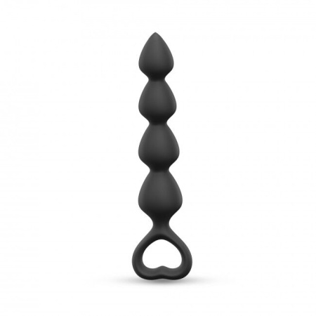Анальная цепочка Love To Love BING BANG L - BLACK ONYX || Анальний ланцюжок Love To Love BING BANG L - BLACK ONYX