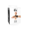 Наручники из экокожи Art of Sex - Handcuffs Emoji, цвет черный || Наручники із екошкіри Art of Sex - Handcuffs Emoji, колір чорний
