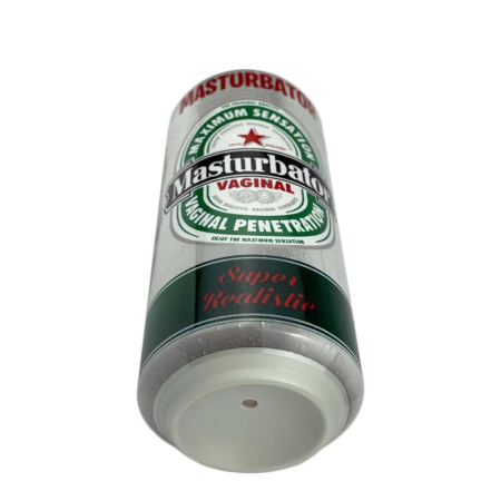 Мастурбатор-вагина Alive Heineken Vagina II в виде банки пива, реалистичный || Мастурбатор-вагіна Alive Heineken Vagina II у вигляді банки пива, реалістичний