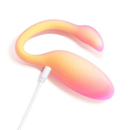 Смарт-виброяйцо Magic Motion Flamingo Max Orange 2 в 1: виброяйцо и тренажер Кегеля, 10 режимов || Смарт-віброяйце Magic Motion Flamingo Max Orange 2 в 1: віброяйце та тренажер Кегеля, 10 режимів