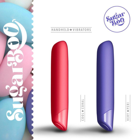 Вибратор SugarBoo Cool Coral, 10 уровней интенсивности || Вібратор SugarBoo Cool Coral, 10 рівнів інтенсивності