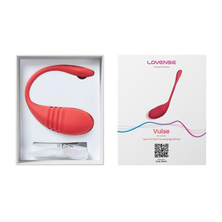 Смарт-виброяйцо с пульсацией Lovense Vulse (Thrusting Egg Vibrator), имитация фрикций || Смарт-віброяйце з пульсацією Lovense Vulse (Thrusting Egg Vibrator), імітація фрикцій