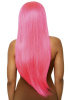 Парик Leg Avenue 33″ Long straight center part wig neon pink || Перука Leg Avenue 33″ Long straight center part wig neon pink