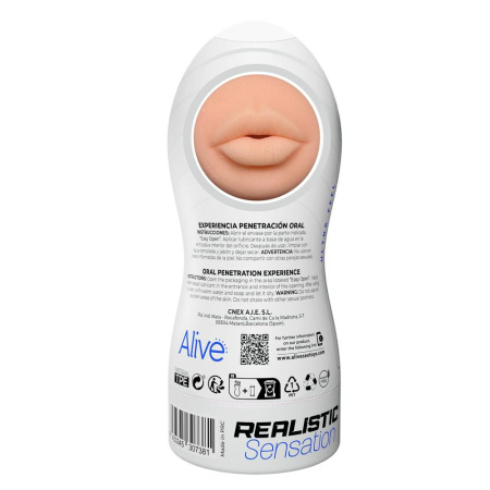 Мастурбатор Alive Maxi Flex L Oral || Мастурбатор Alive Maxi Flex L Oral