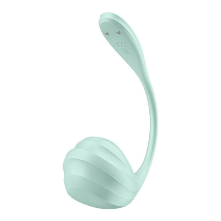 Смарт-виброяйцо Satisfyer Smooth Petal Connect App Mint || Смарт-віброяйце Satisfyer Smooth Petal Connect App Mint