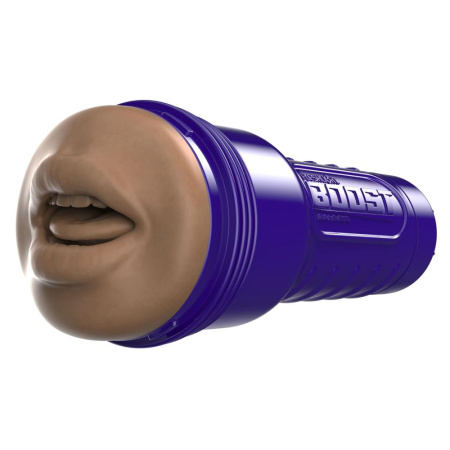 Мастурбатор-ротик Fleshlight Boost Blow Medium Dark Flesh с плавающими кольцами || Мастурбатор-ротик Fleshlight Boost Blow Medium Dark Flesh з плаваючими кільцями