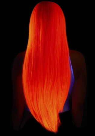 Парик Leg Avenue 33″ Long straight center part wig neon pink || Перука Leg Avenue 33″ Long straight center part wig neon pink
