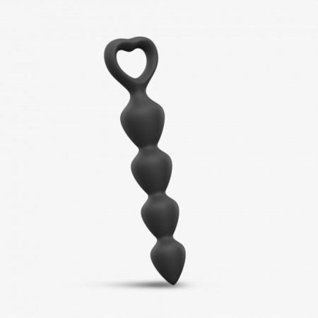 Анальная цепочка Love To Love BING BANG L - BLACK ONYX || Анальний ланцюжок Love To Love BING BANG L - BLACK ONYX