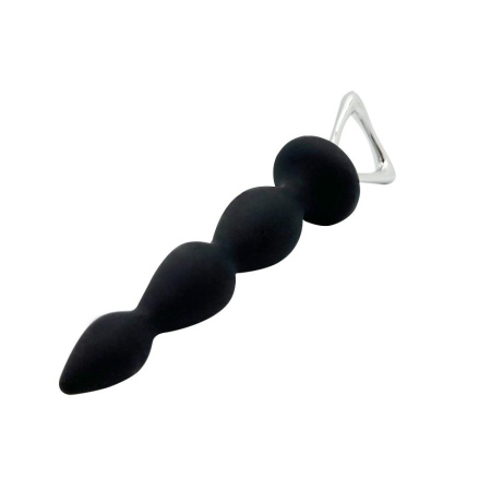 Анальная цепочка Adrien Lastic Arrow II Black || Анальний ланцюжок Adrien Lastic Arrow II Black